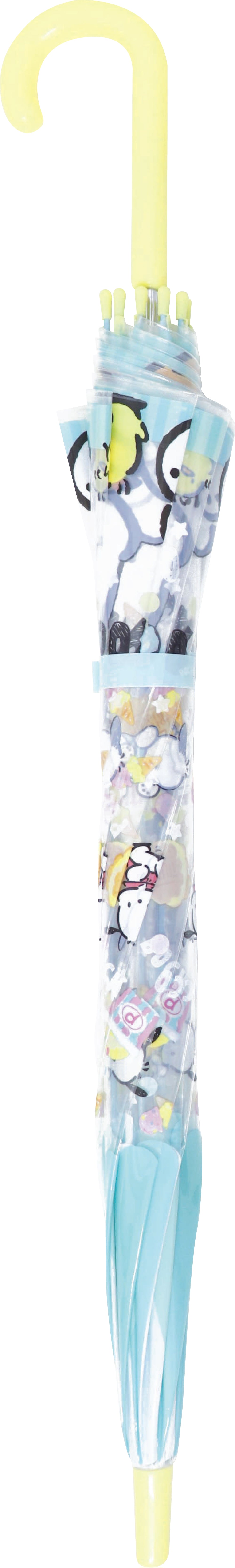 32499 子供ビニール傘 ポチャッコ ミント