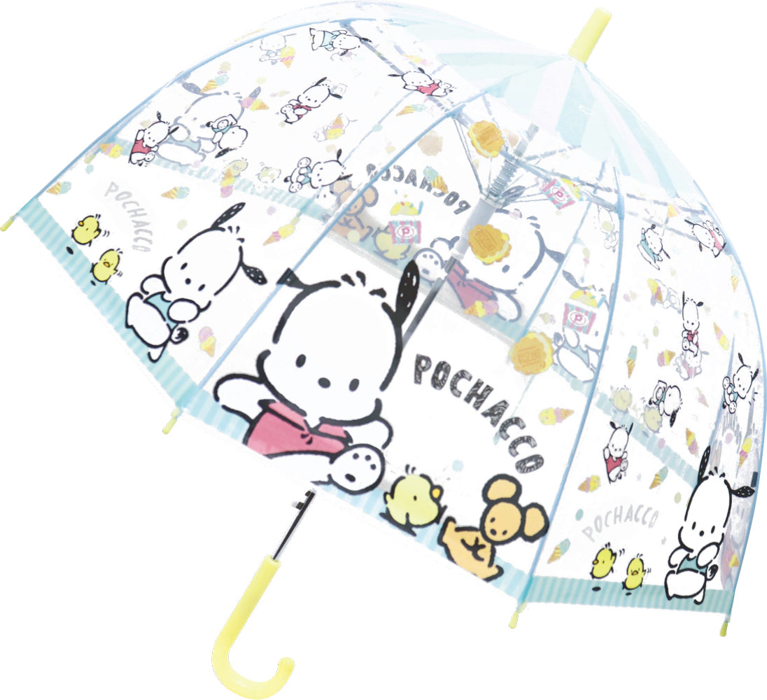 32499 子供ビニール傘 ポチャッコ ミント