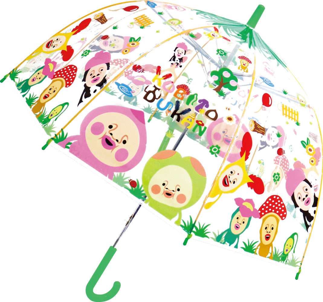 32504 子供ビニール傘 こびとづかん ポップカラー