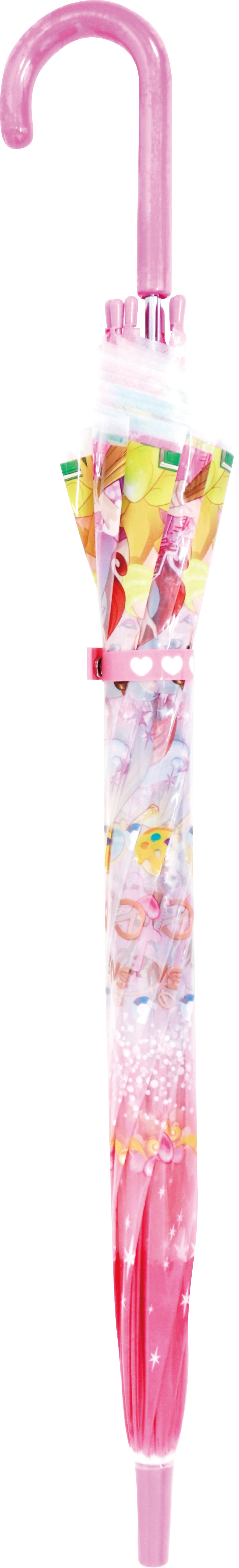 32531 子供ビニール傘 プリンセス プリティ