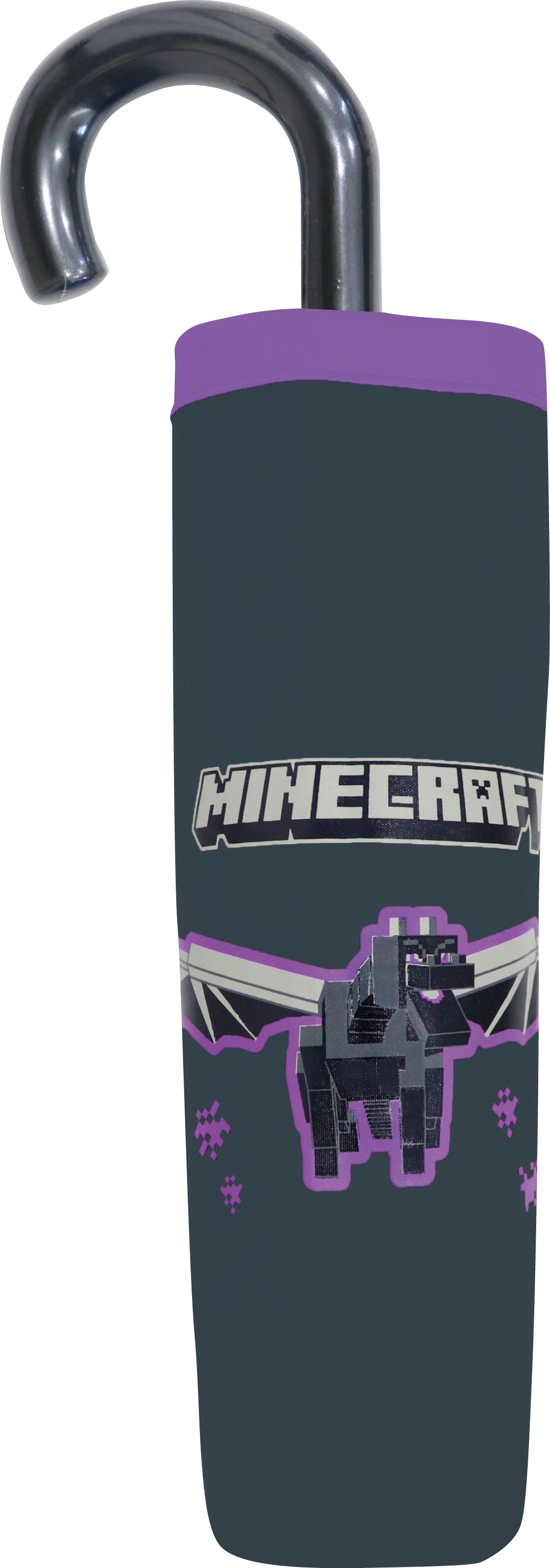 98128 晴雨兼用折畳傘 MINECRAFT パープル