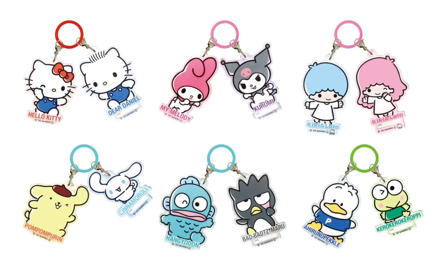 AKR044 アンブレラチャーム サンリオキャラクターズ