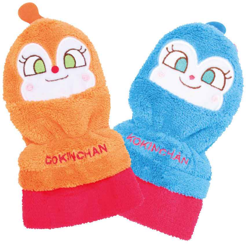 ASMT051キャラドルミトン それいけ!アンパンマン (ドキンちゃん×コキンちゃん)