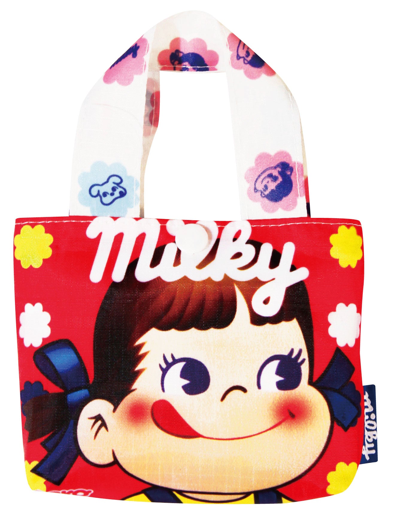 FAE286 エコバッグ ペコちゃん レッド