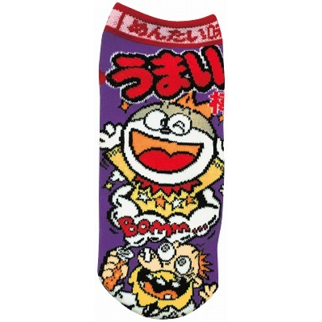 JGS0100 ソックス うまい棒 めんたい味
