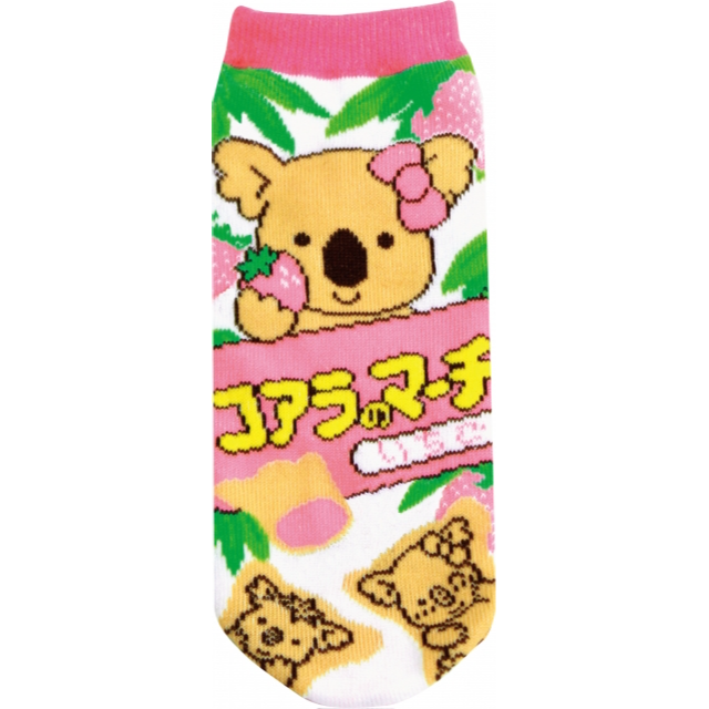 JGS0155 ソックス コアラのマーチ いちご
