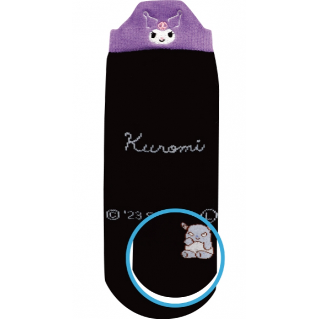 SHS027 刺繡ヒールソックス クロミ フレンズ