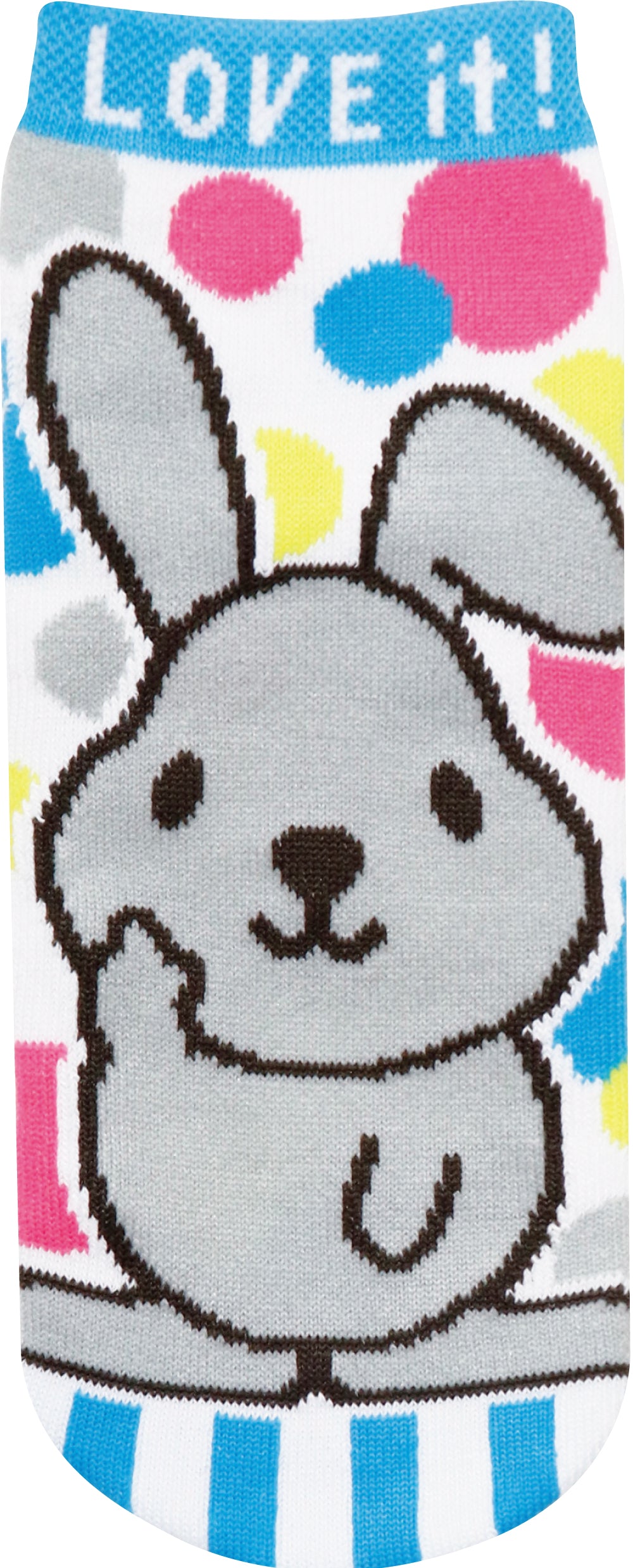 JGS0774 ソックス ラッピー カラフルドット