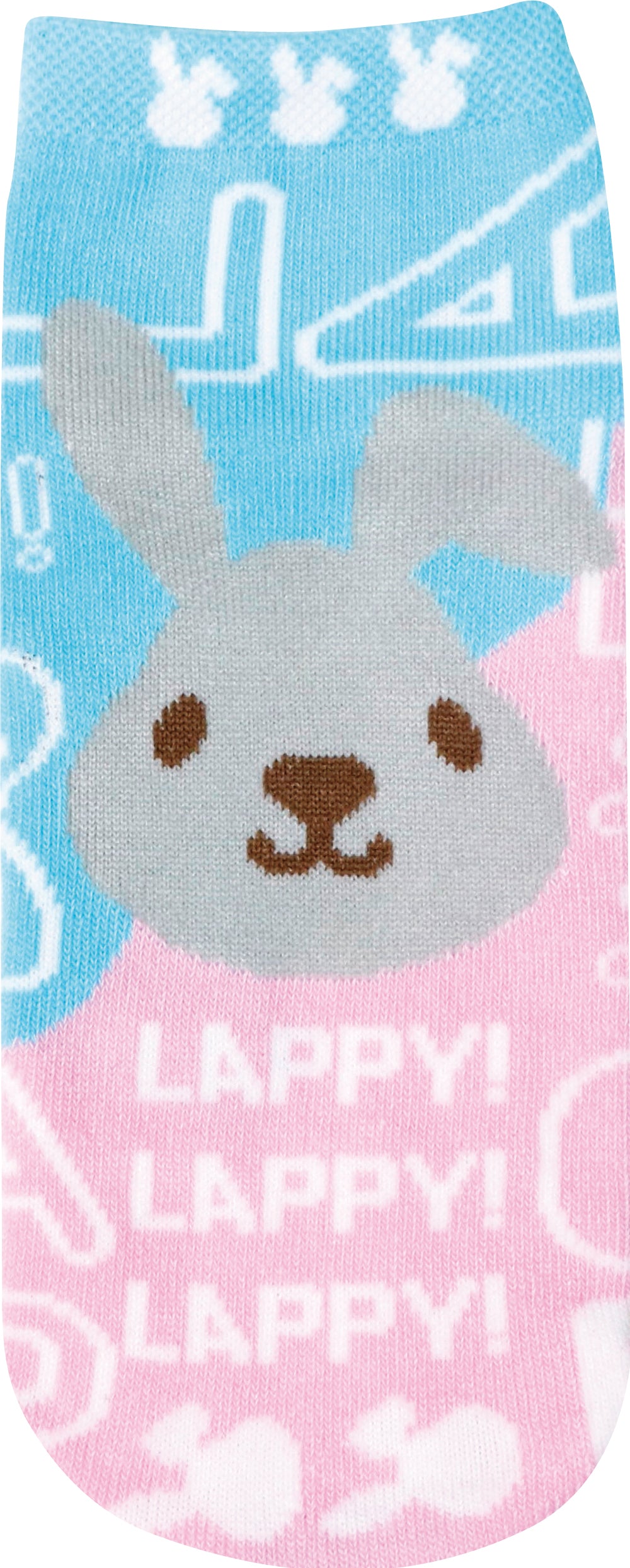 JGS0775 ソックス ラッピー ピンクブルー