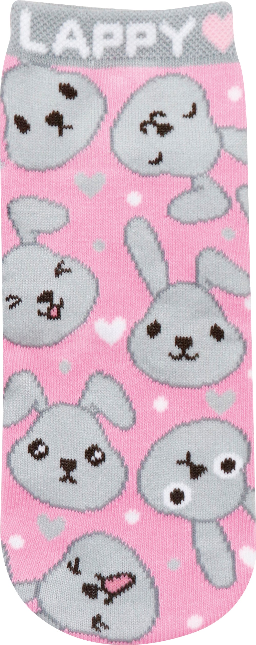 JGS0776 ソックス ラッピー フェイスパターン