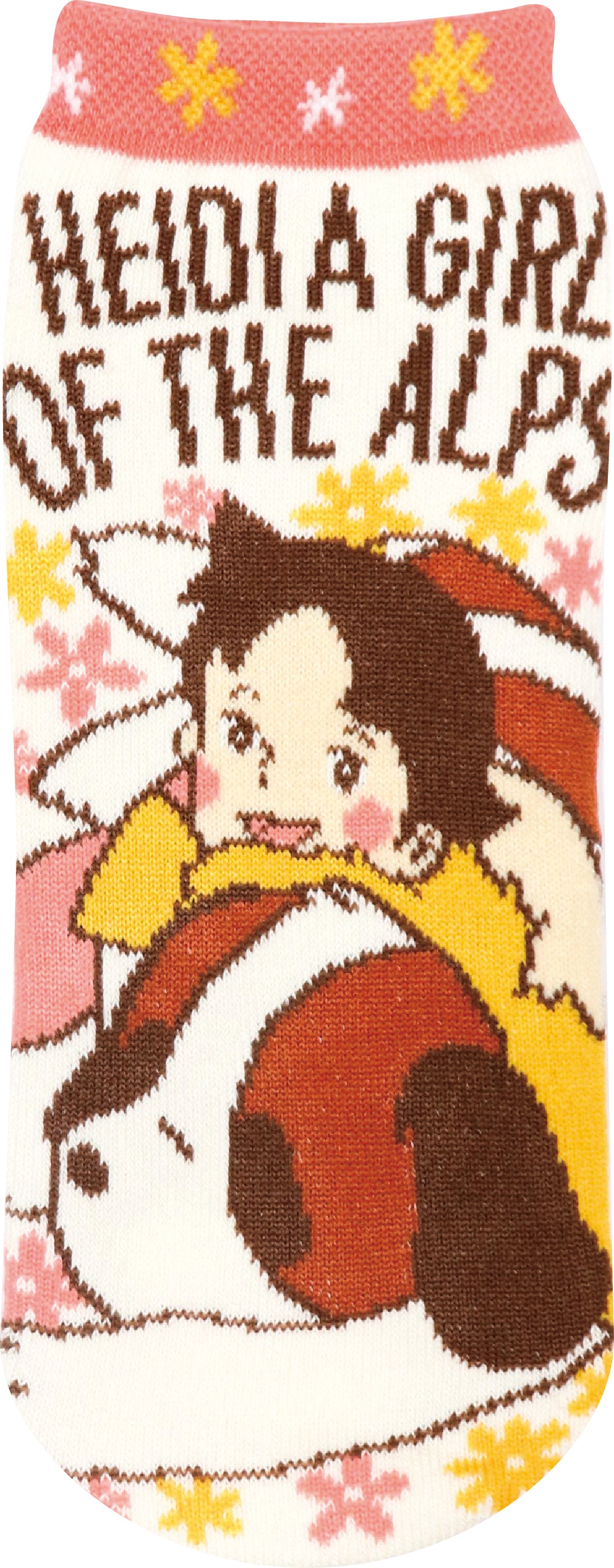JGS0779 ソックス アルプスの少女ハイジ フラワー