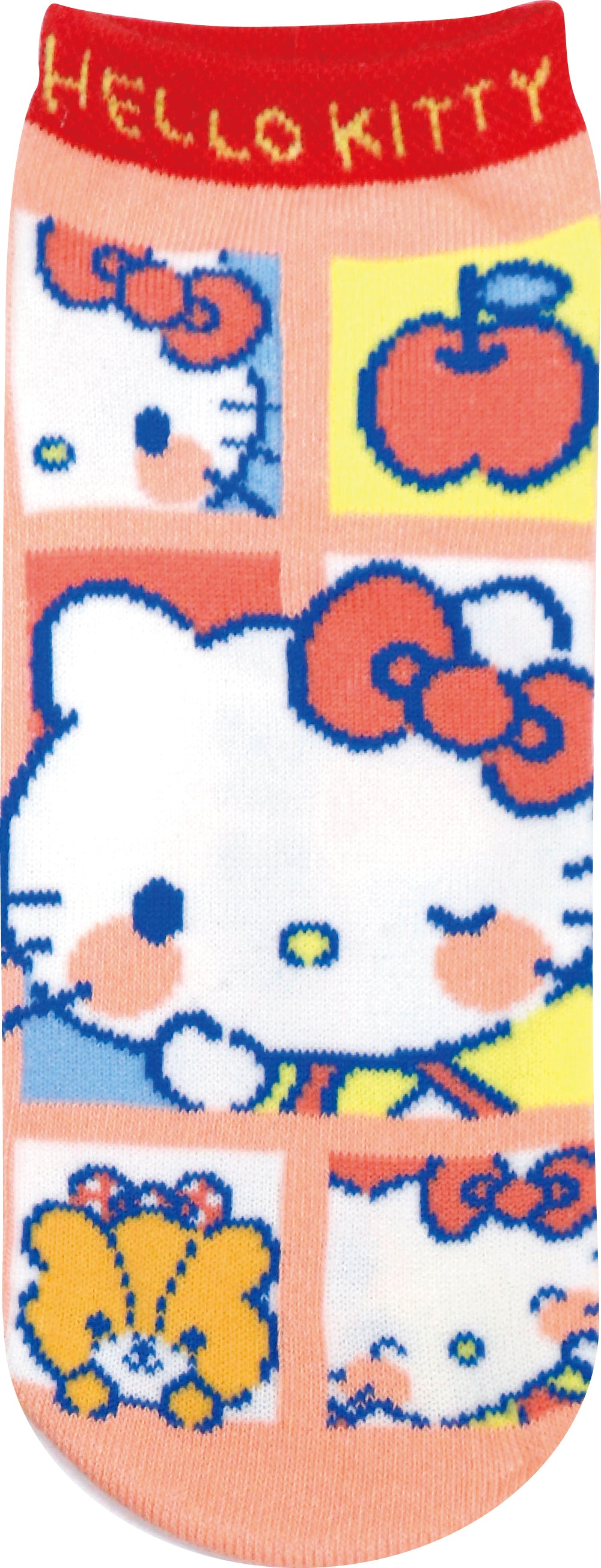 JGS0810 ソックス ハローキティ タイル