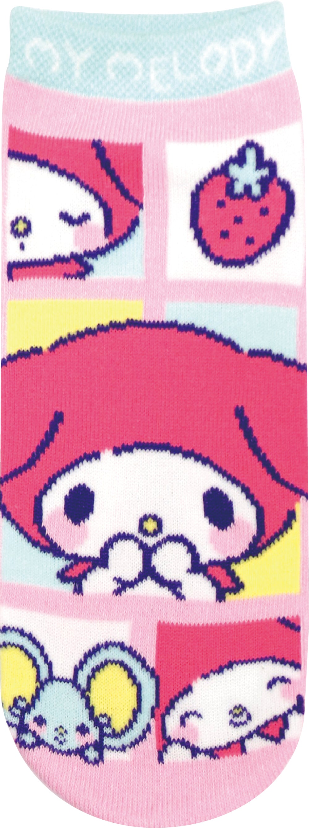 JGS0812 ソックス マイメロディ タイル