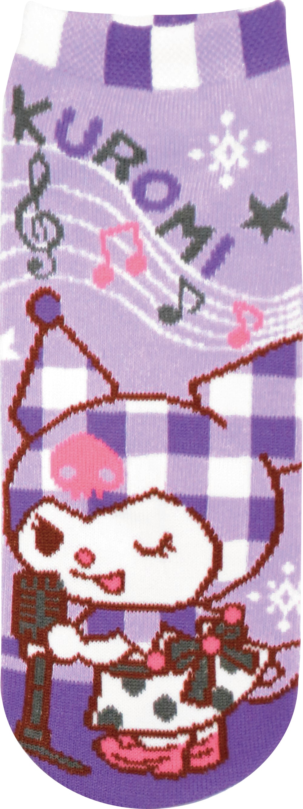 JGS0816 ソックス クロミ ミュージックチェック