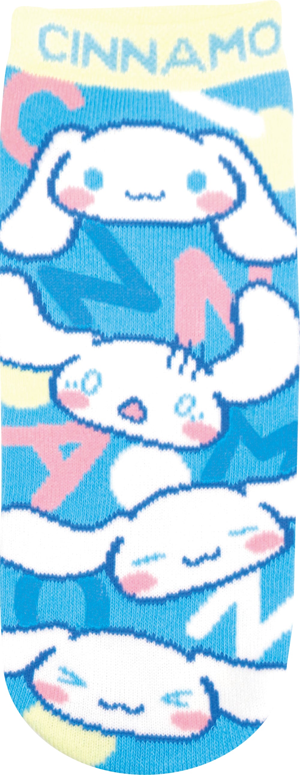 JGS0823 ソックス シナモロール アルファベット