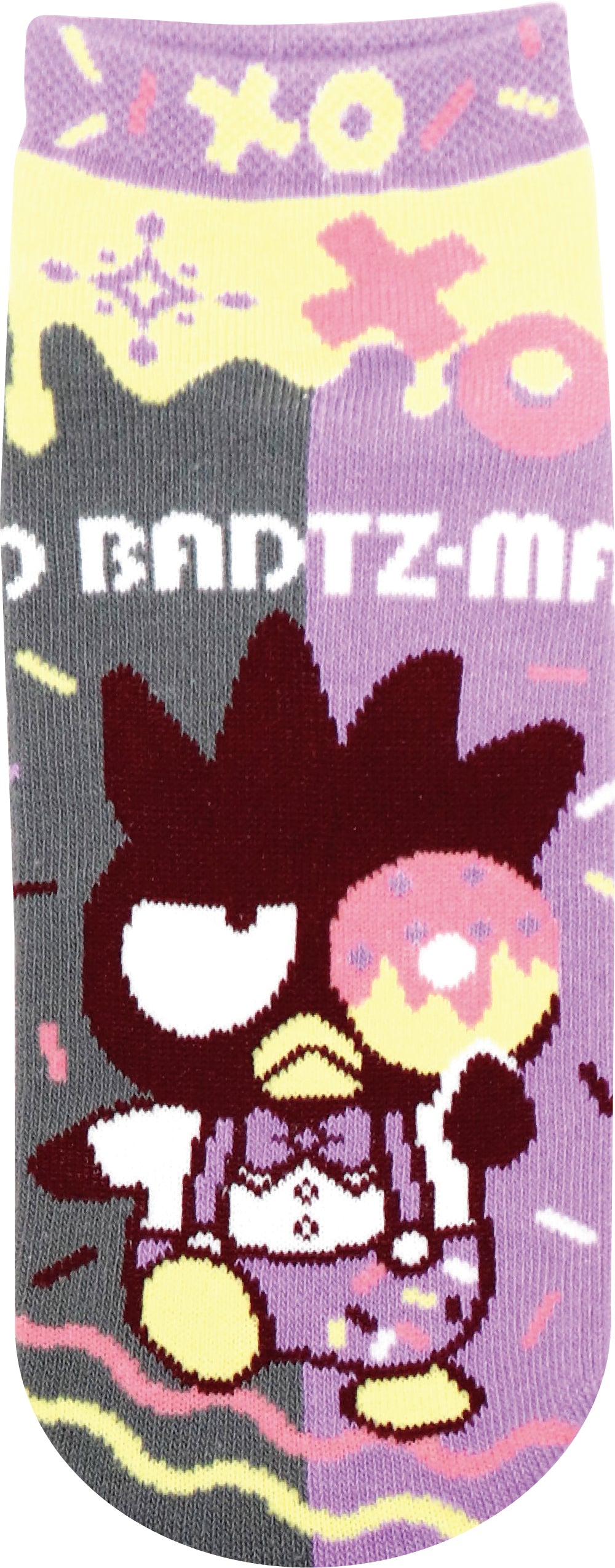 JGS0828 ソックス バッドばつ丸 ドーナツ