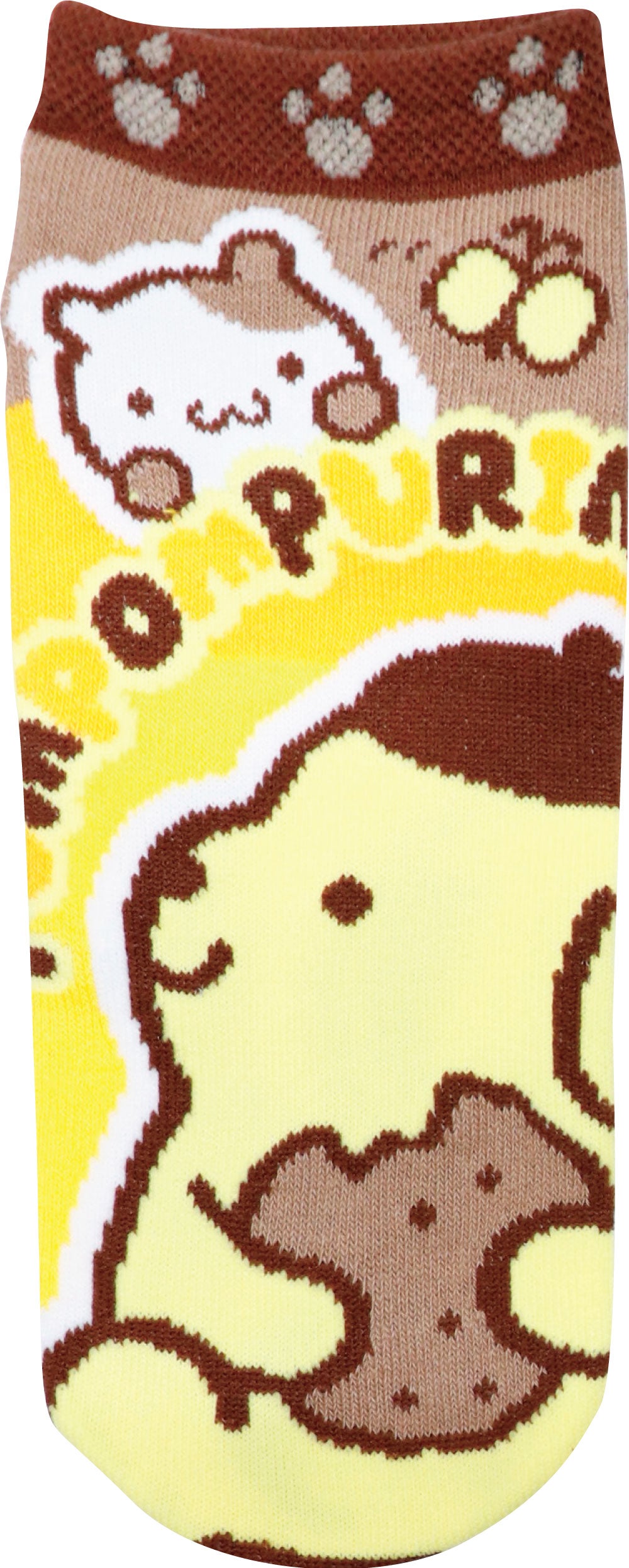 JGS0902 ソックス ポムポムプリン サイドフェイス