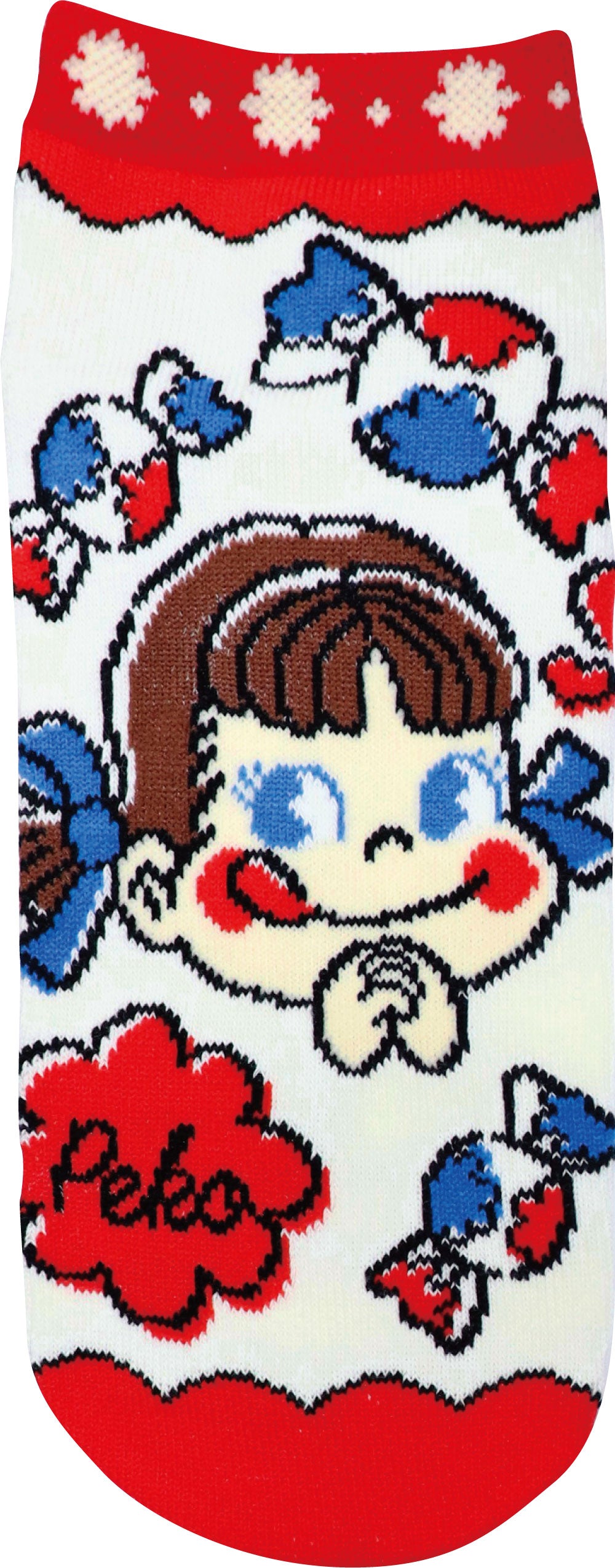 JGS0924 ソックス ペコ フリル