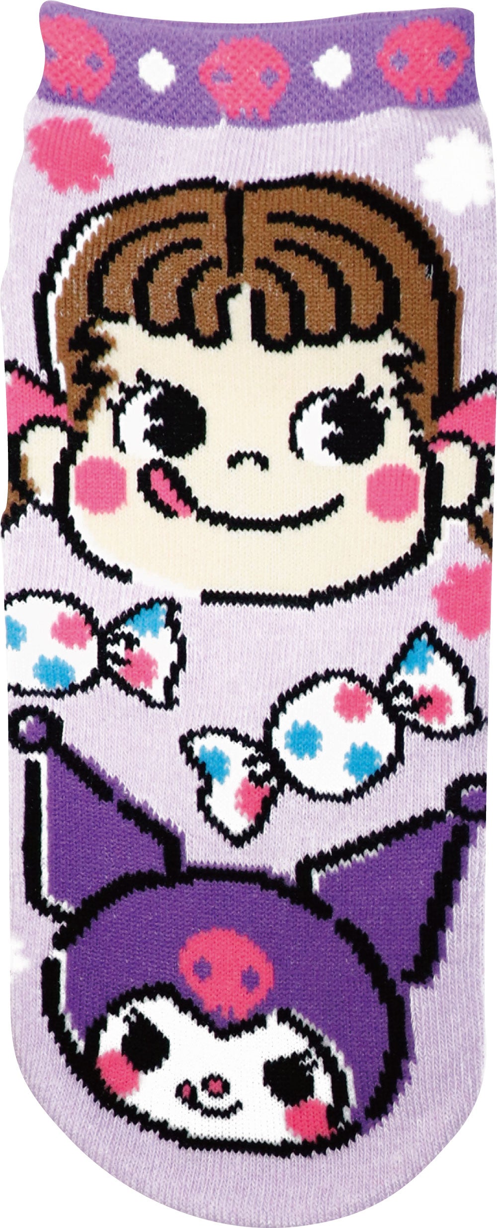 JGS0928 ソックス ペコ×クロミ