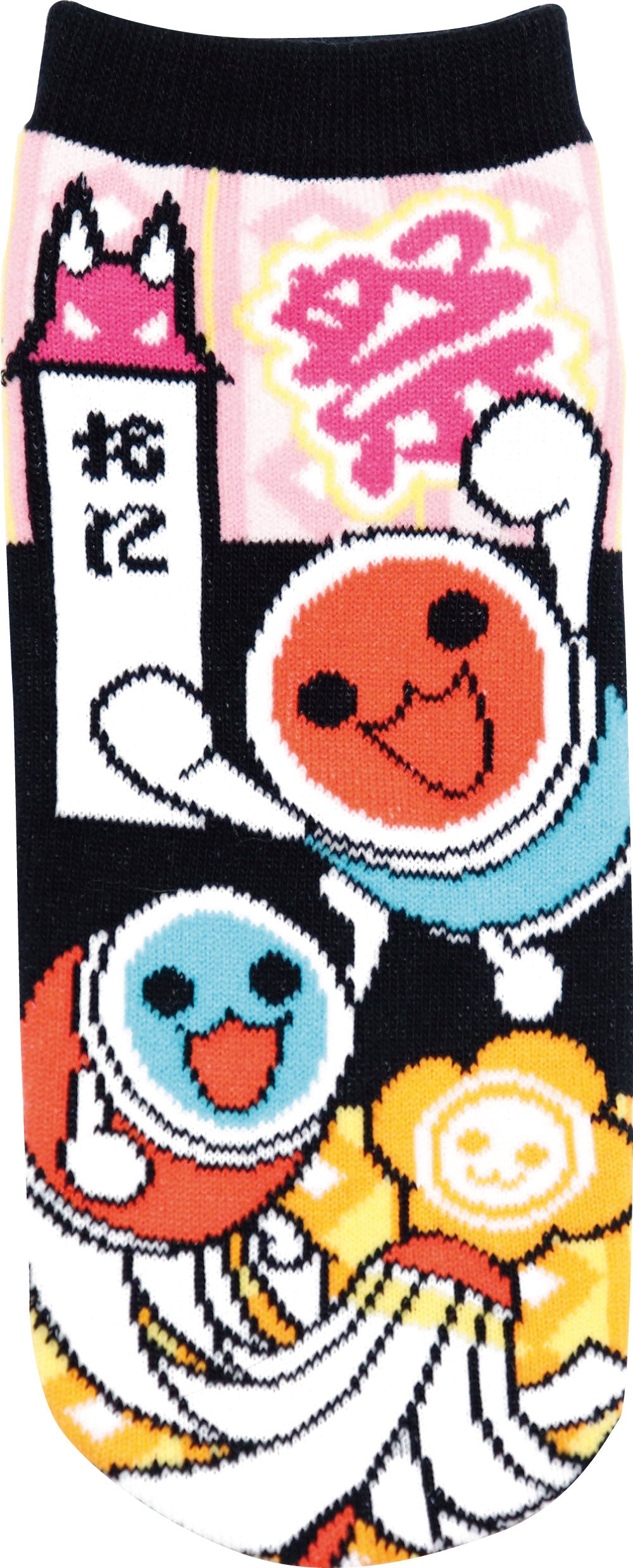 JGS0937 ソックス 太鼓の達人 おに