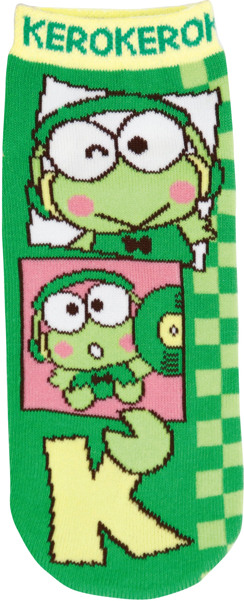 JGS0972 ソックス けろけろけろっぴ ビッグイニシャル