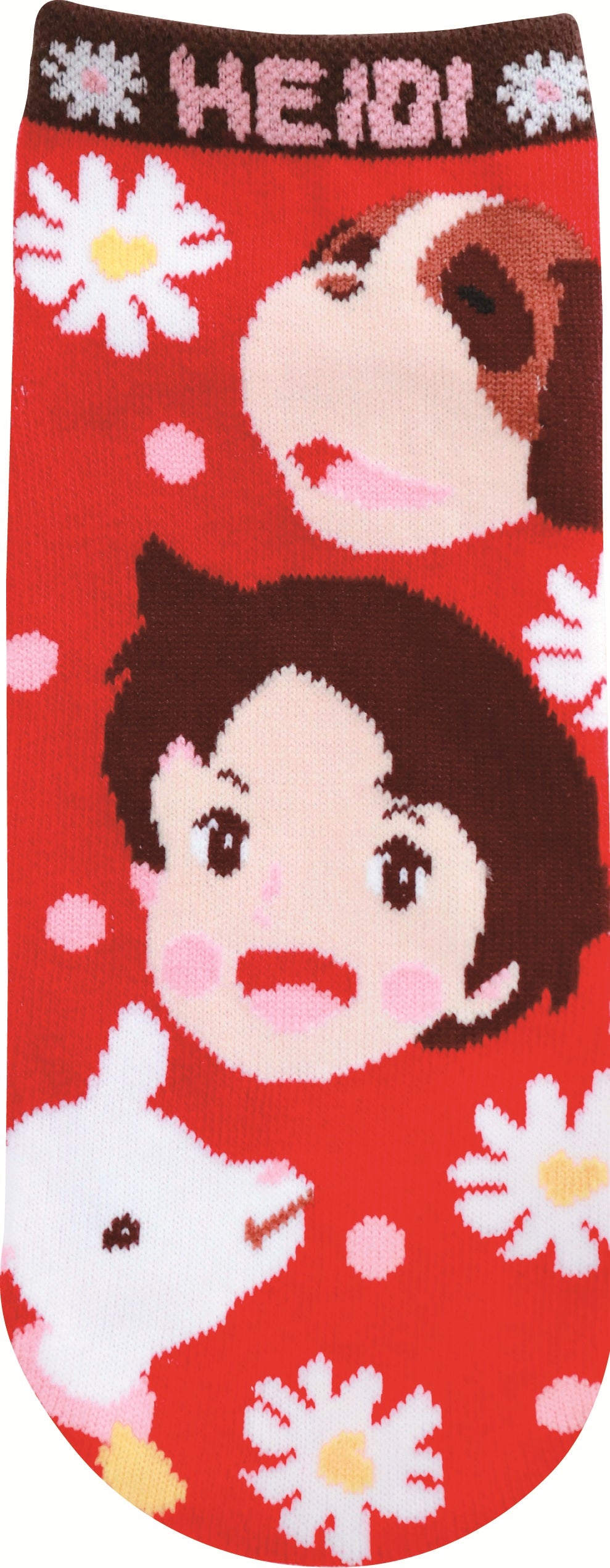 JGS1078 ソックス アルプスの少女ハイジ フェイス