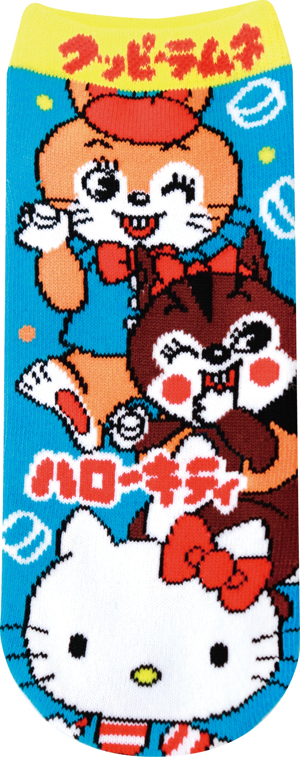 JGS1110ソックス クッピーラムネ×ハローキティ ビビット