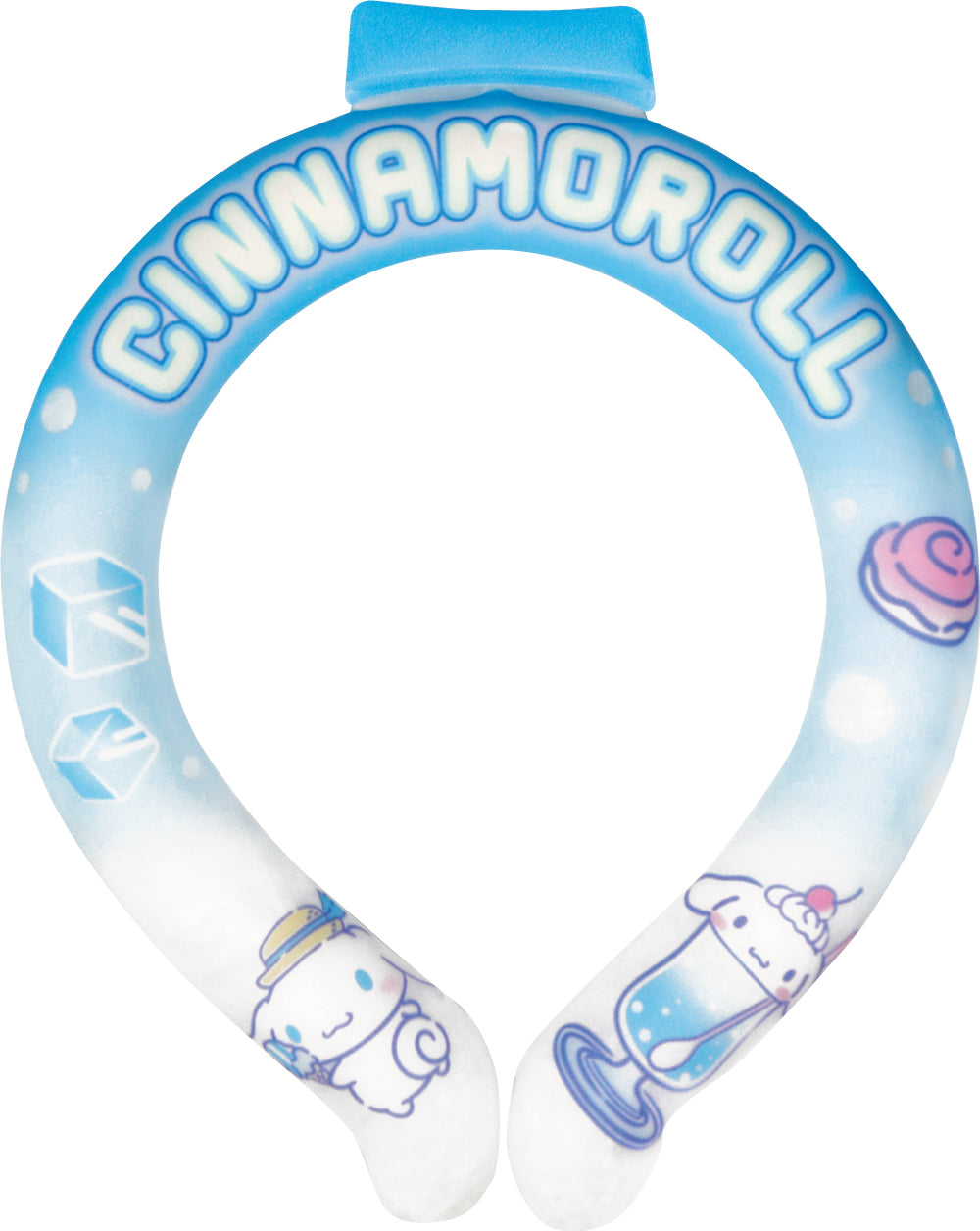 NCL098 ネッククールリング シナモロール ソーダ M