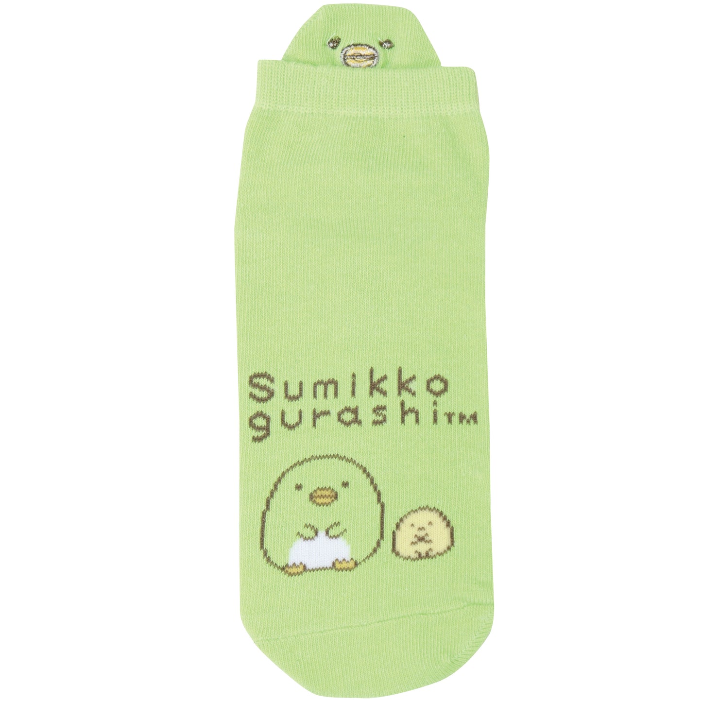 NGS071 刺繍ぬいぐるみソックス すみっコぐらし ぺんぎん?