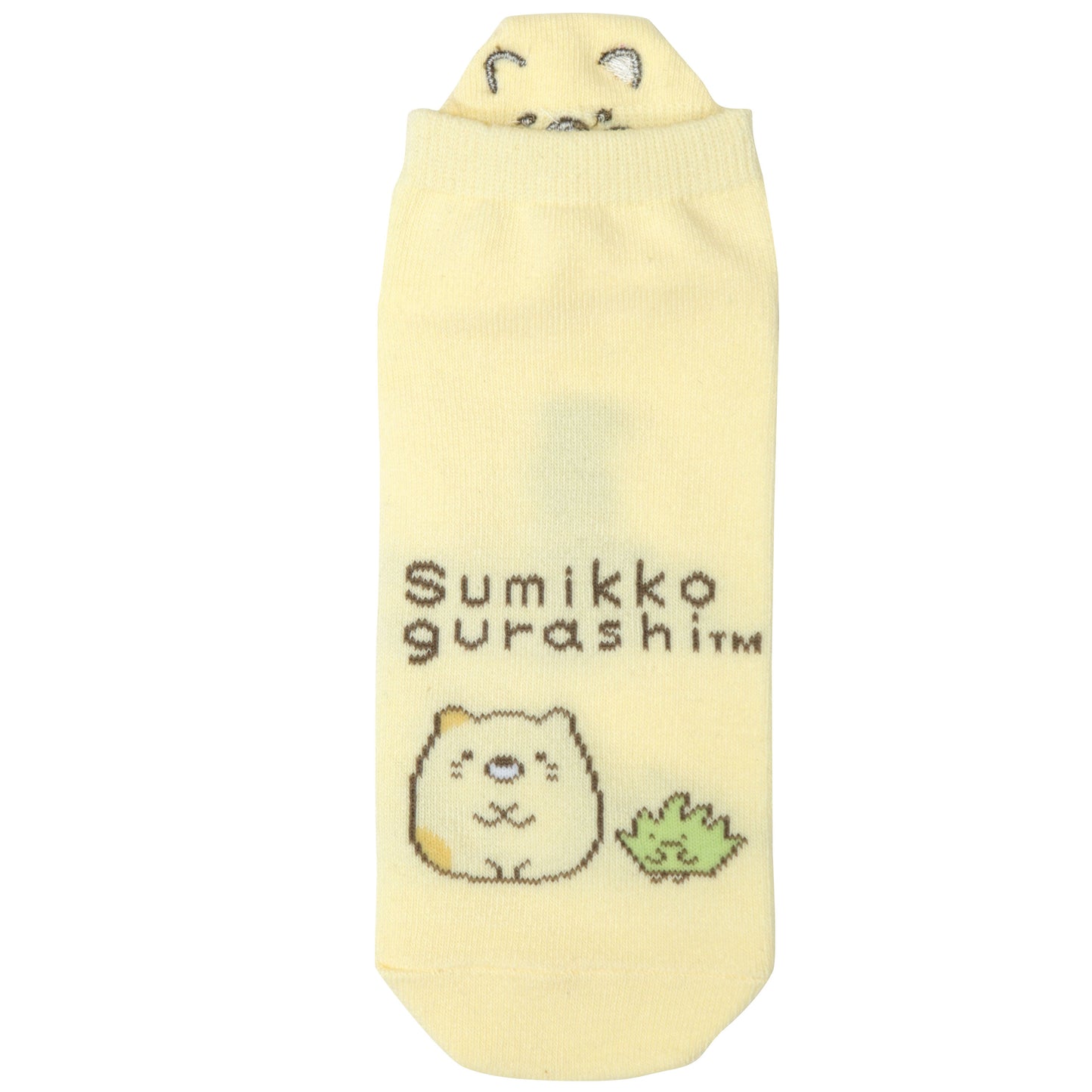 NGS072 刺繍ぬいぐるみソックス すみっコぐらし ねこ