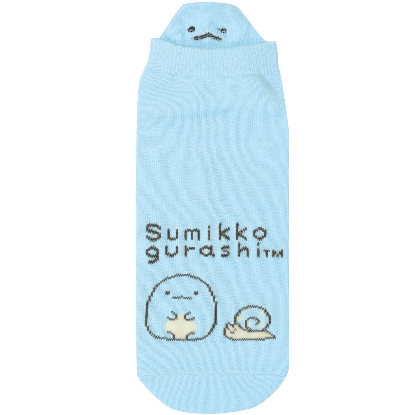 NGS073 刺繍ぬいぐるみソックス すみっコぐらし とかげ