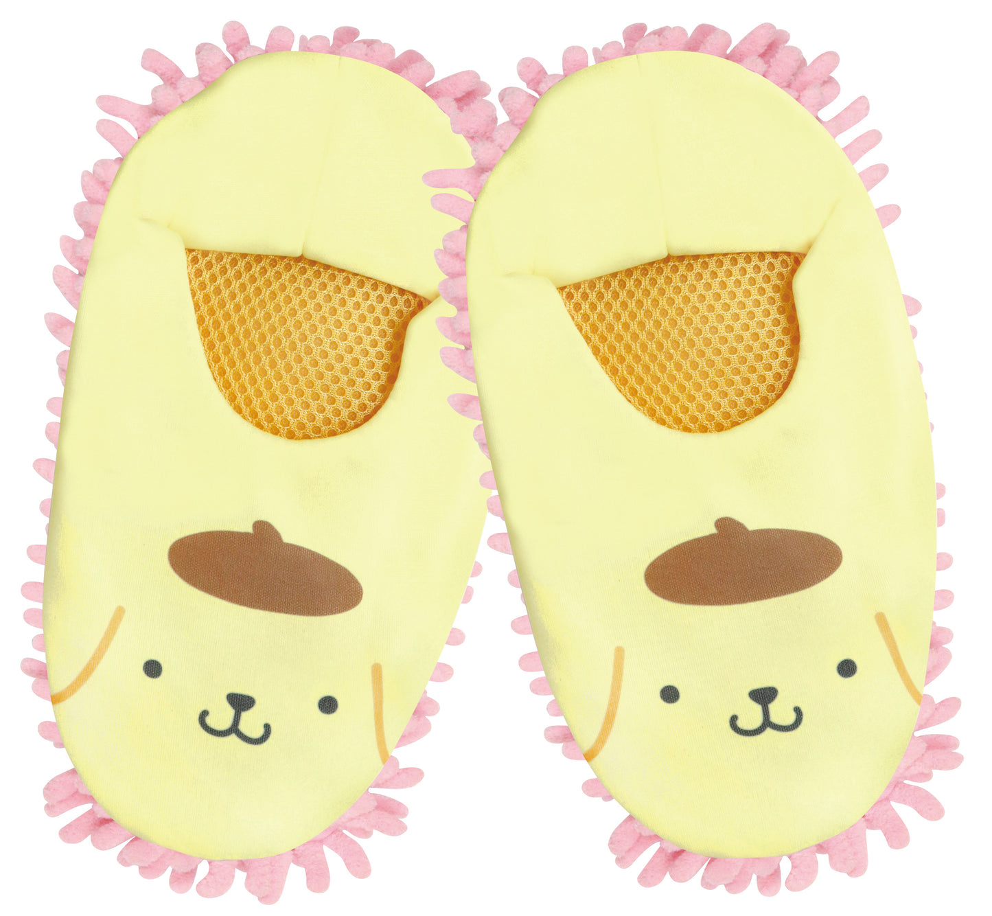 ORS028 おそうじルームシューズ ポムポムプリン キュート