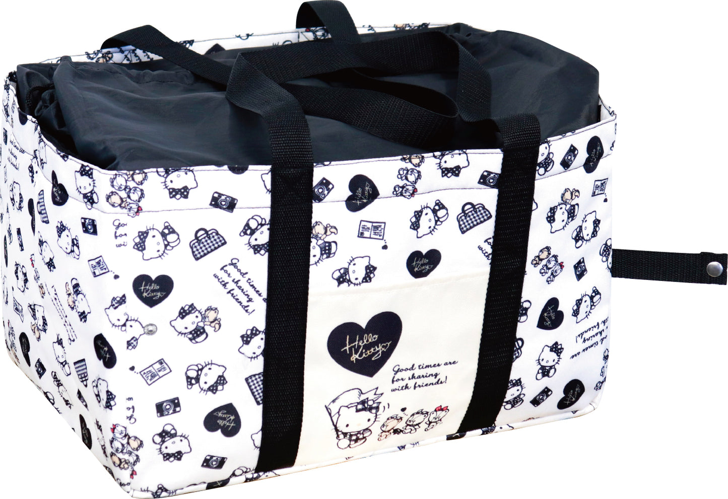 SBS569 保冷保温ショッピングバッグ ハローキティ モノトーン