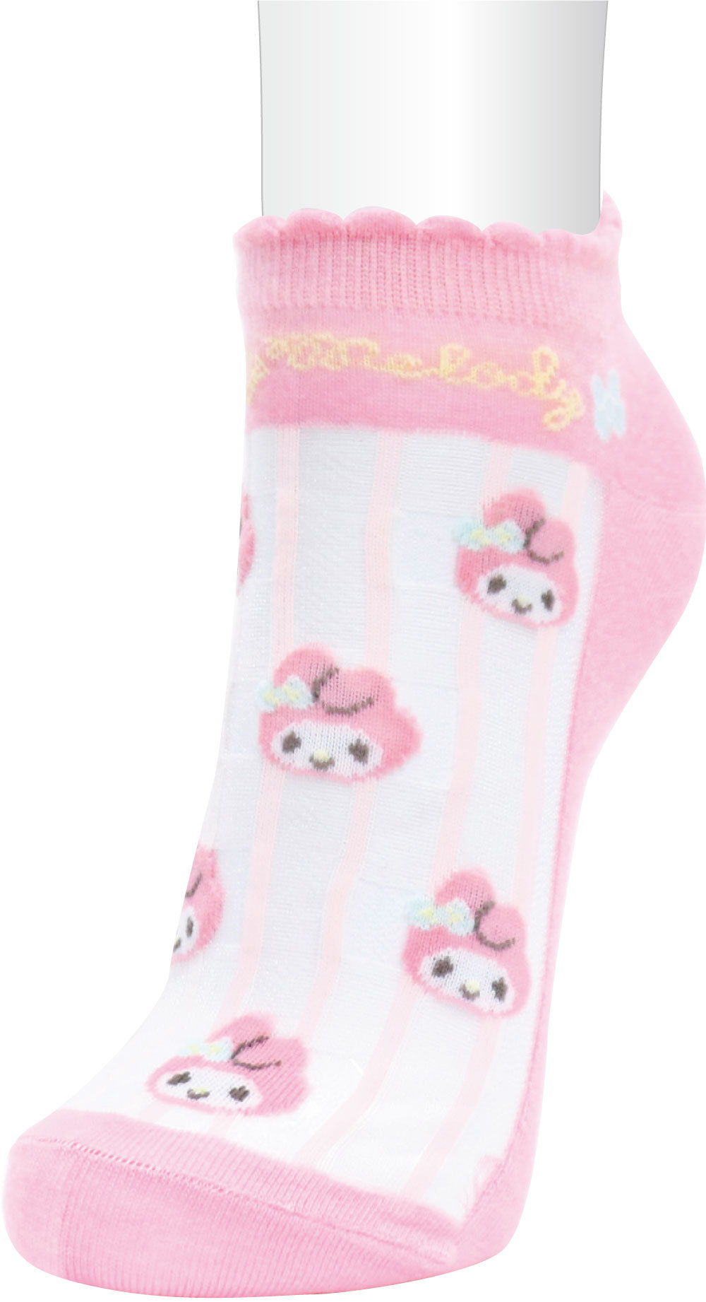 SES020 シースルーソックス マイメロディ パターン