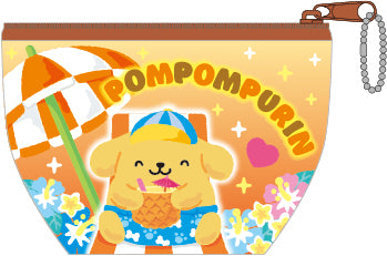 SNP109 ミニポーチ ポムポムプリン トロピカル