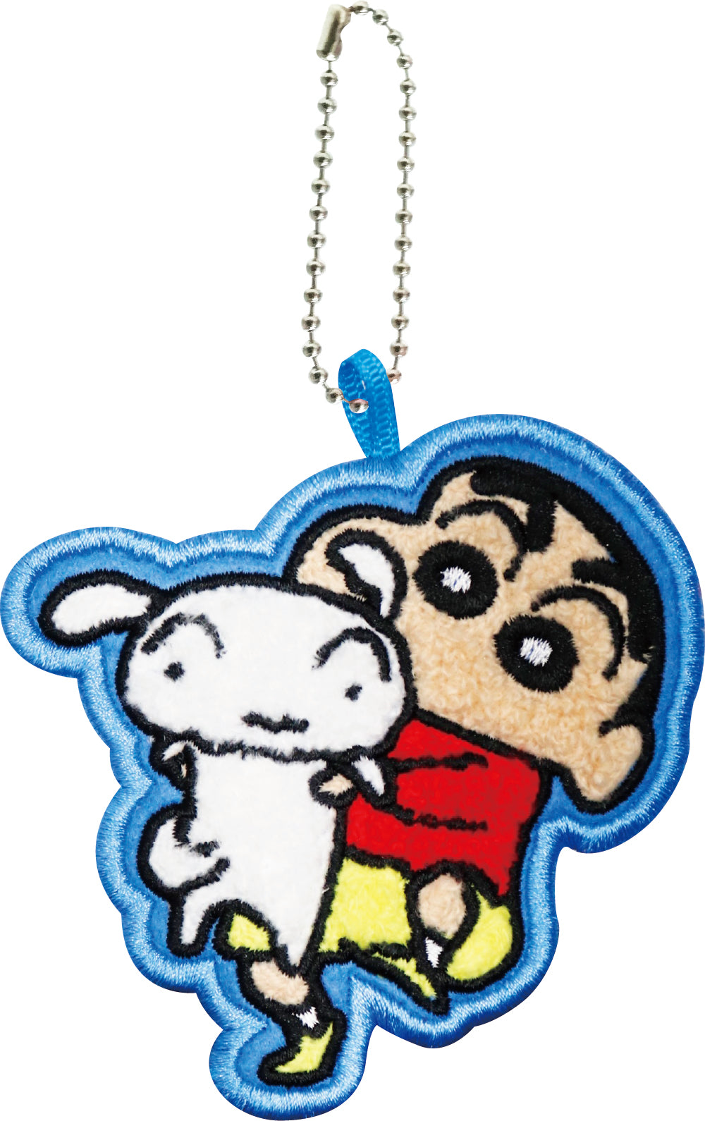 WCM019 刺繡ワッペンチャーム クレヨンしんちゃん シロ