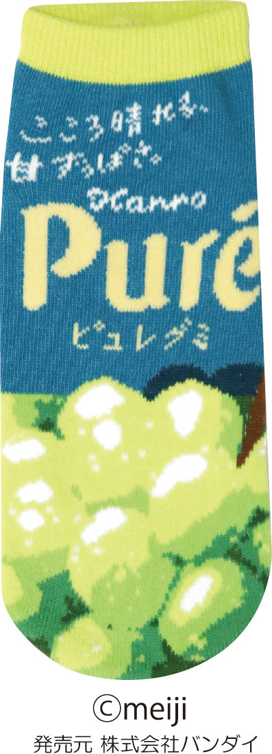 JGS0492ソックス ピュレグミ マスカット味