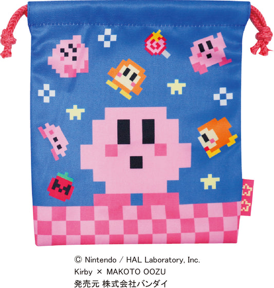 FRK935 巾着 星のカービィ×大図まこと ネイビー