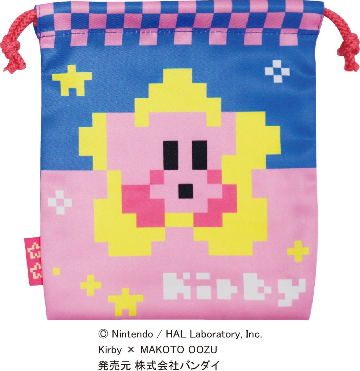 FRK935 巾着 星のカービィ×大図まこと ネイビー