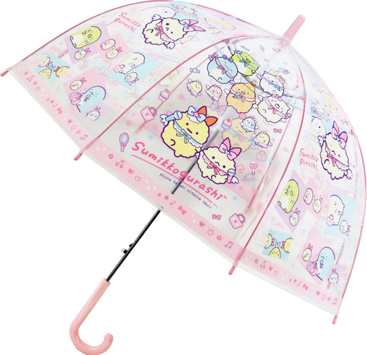 32518 子供ビニール傘 すみっコぐらし 天使なえびてんアイドル