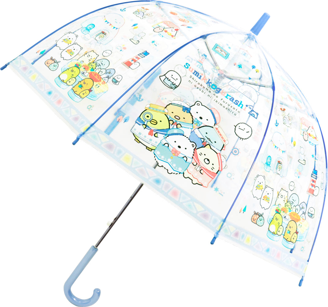 32519 子供ビニール傘 すみっコぐらし しろくまのふるさと