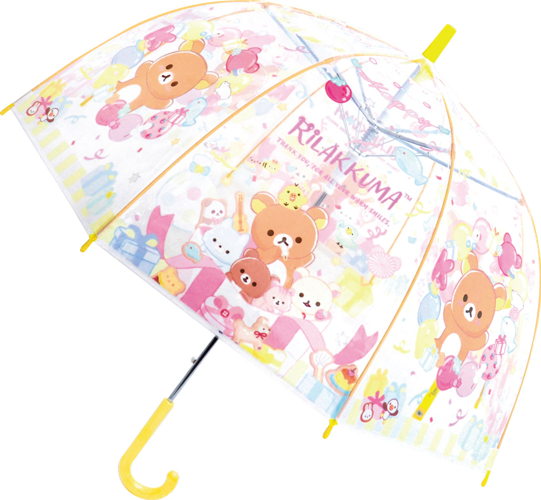 32527 子供ビニール傘 リラックマ パーティー