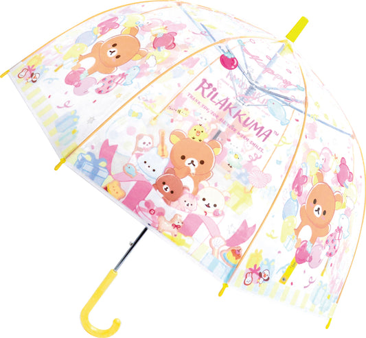 32527 子供ビニール傘 リラックマ パーティー