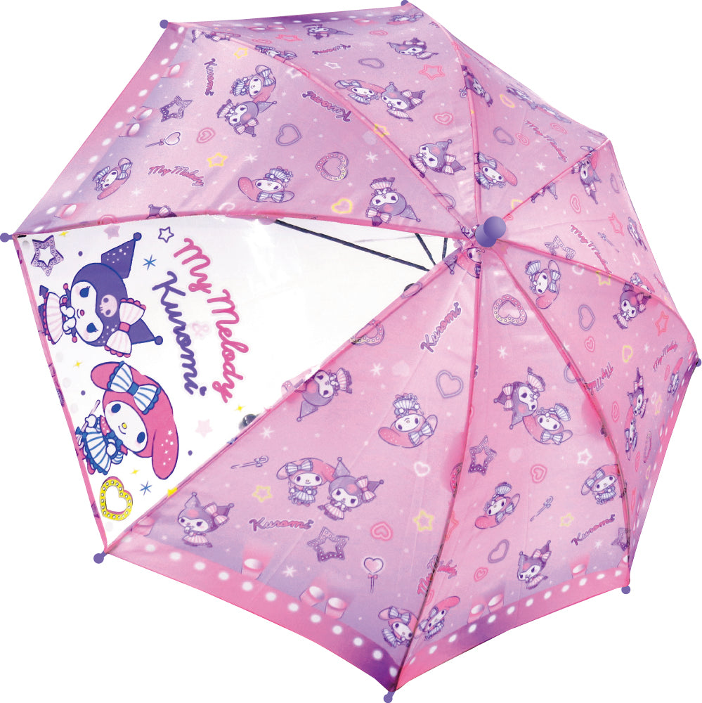70169 キャラクターキッズ傘 マイメロディ&クロミ アイドル 45㎝