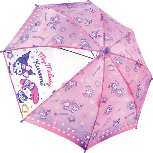 70169 キャラクターキッズ傘 マイメロディ&クロミ アイドル 45㎝