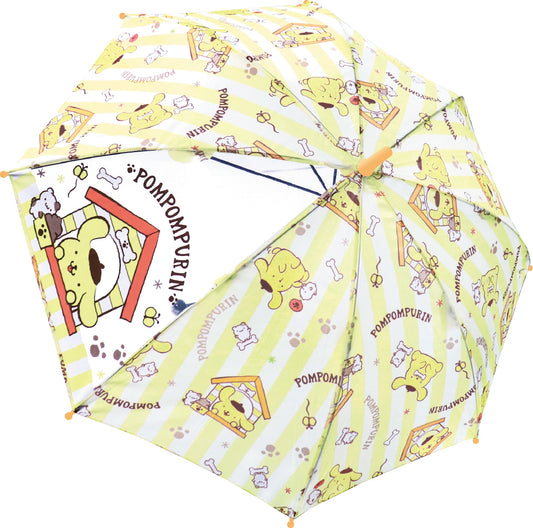 70174 キャラクターキッズ傘 ポムポムプリン ハウス 50㎝