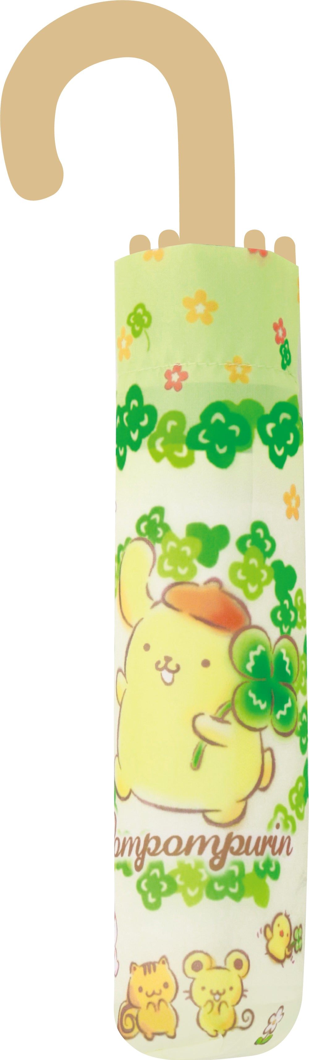 90488 折畳傘 ポムポムプリン クローバー