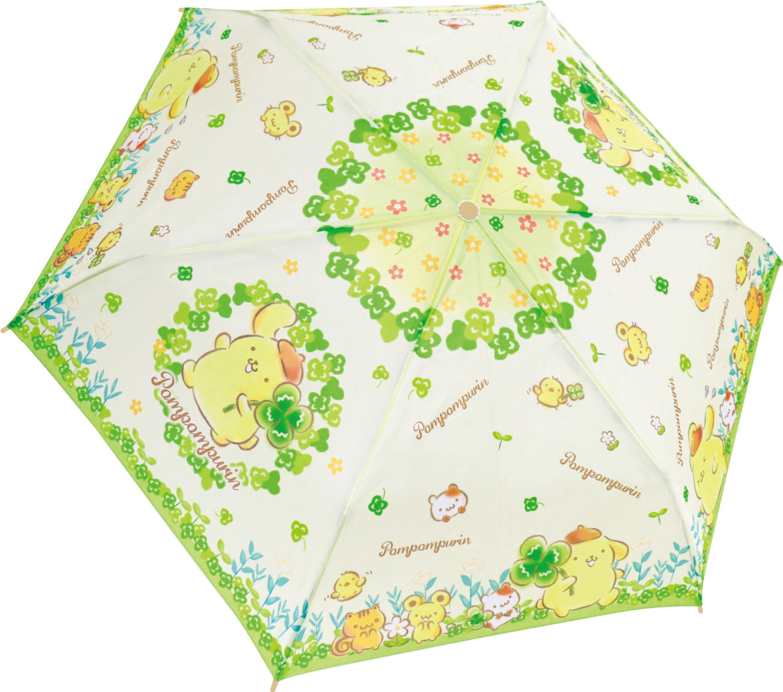 90488 折畳傘 ポムポムプリン クローバー