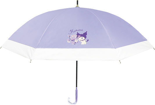 98116 晴雨兼用長傘 クロミ フラワー 切替