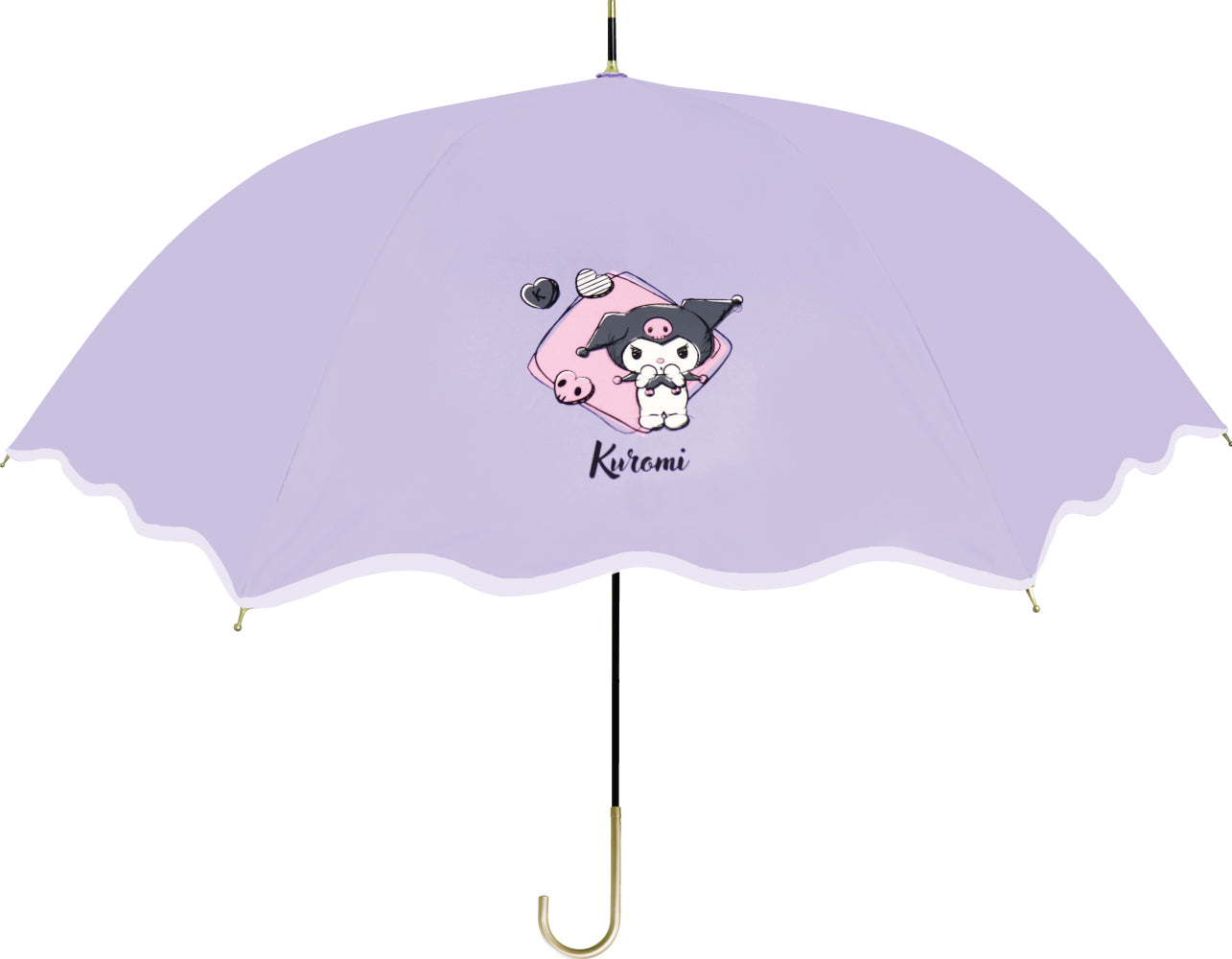 98132 ヴェルレ晴雨兼用長傘 クロミ
